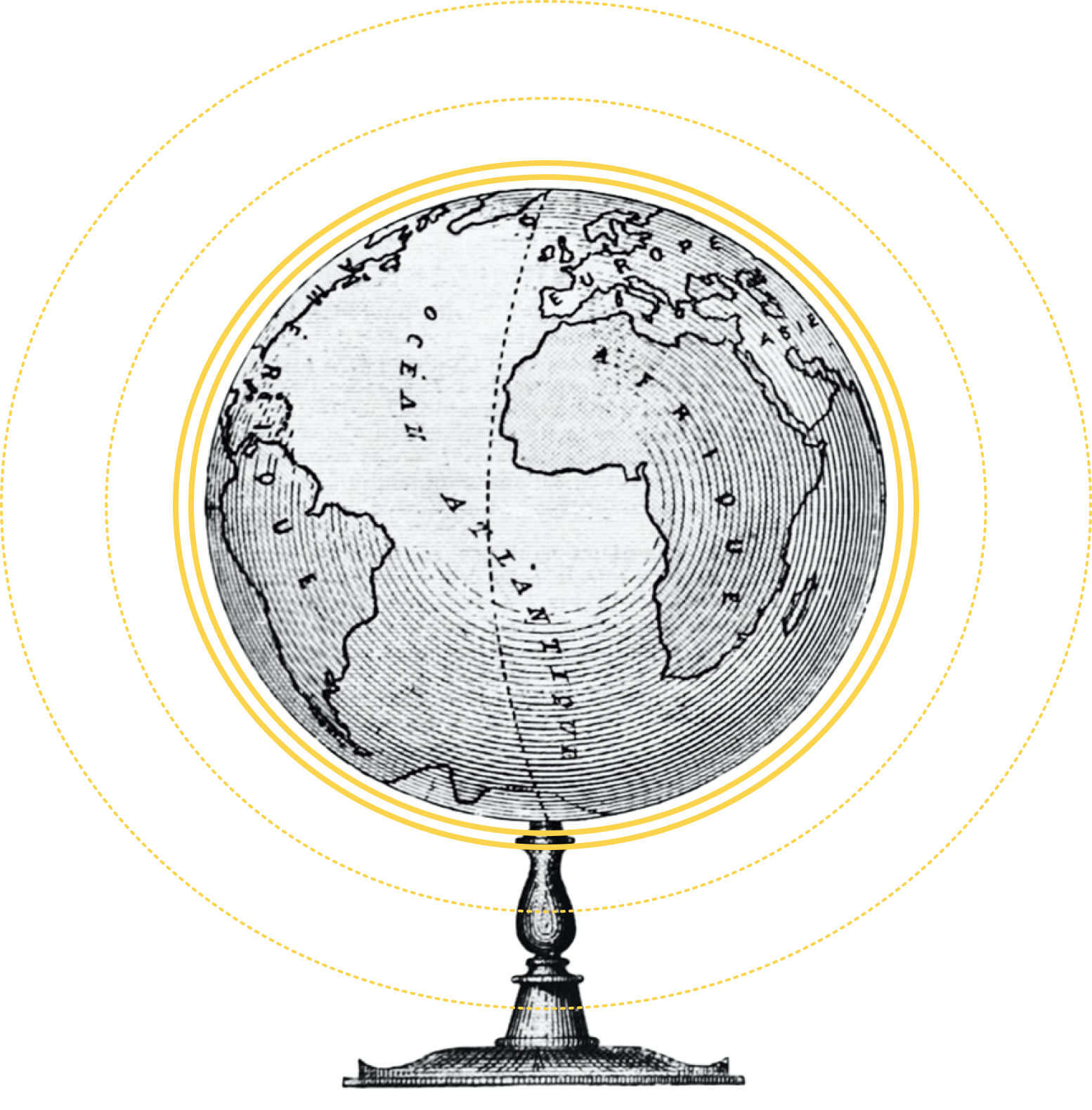 Globe illustration