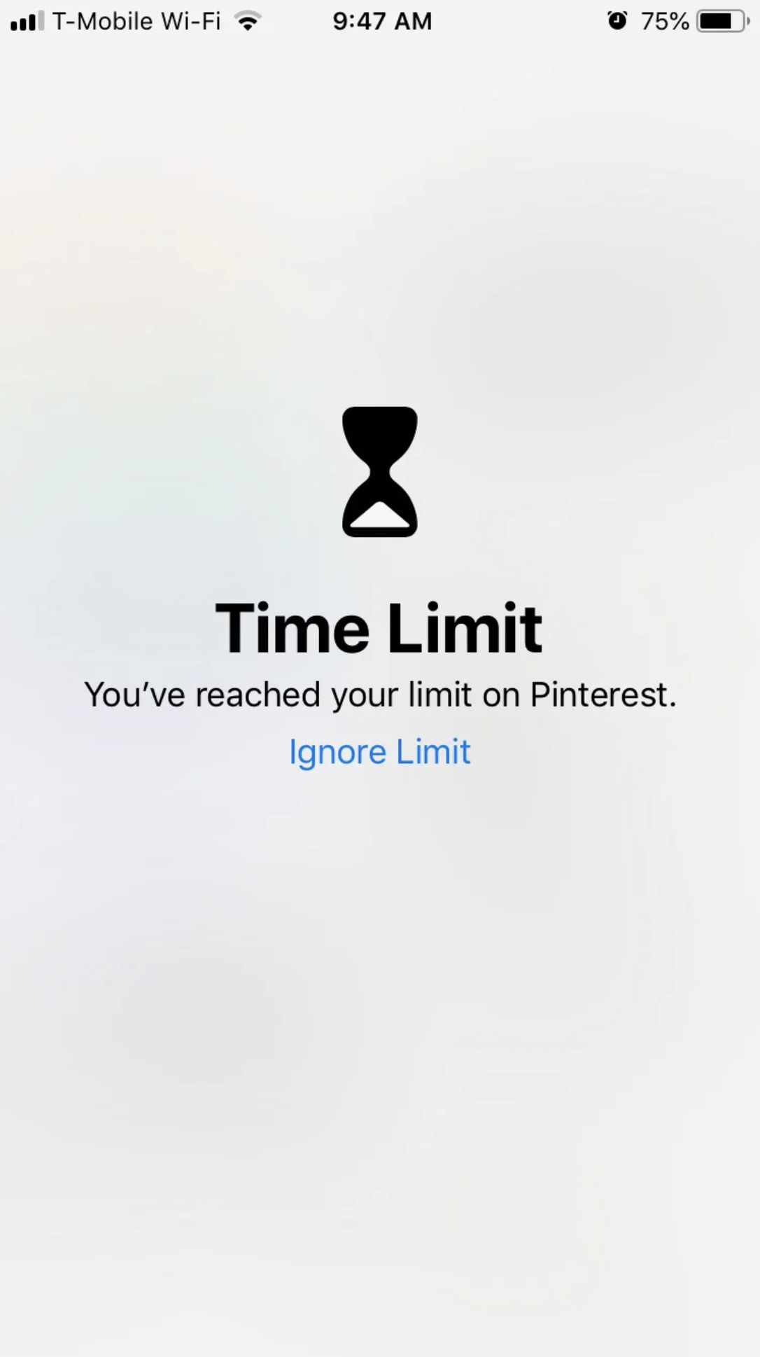 Time limit from Apple