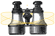 Binoculars illustration